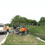 DETECTA LA COMUNA QUE “TAPÓN” DE BASURA EN DRENAJE NATURAL CAUSA ANEGACIONES EN SOLIDARIDAD NACIONAL; USARÁ MAQUINARIA PARA DESAZOLVARLO